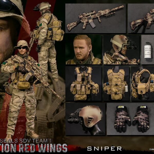 DAM-78085 DAMTOYS 1/6 Operation Red Wings NAVY SEALS SDV TEAM 1 Sniper