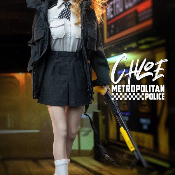 MMS-9007A Modeling Toys British Metropolitan Police Service Female Armed Officer "Chloe"
