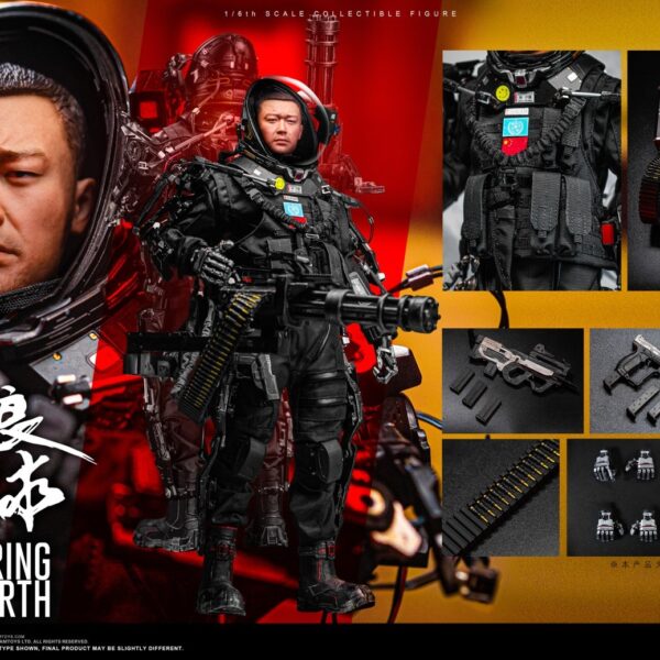 DMS035 DAMTOYS  1/6 CN171-11 rescue unit Zhang Xiaoqiang collectible figure specially features