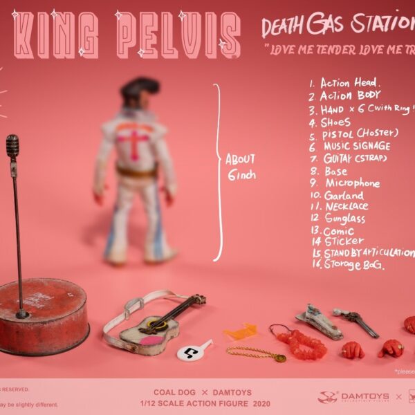 DAM-PES023 Damtoys x Coal Dog 1:12 Death Gas Station Series The King Pelvis