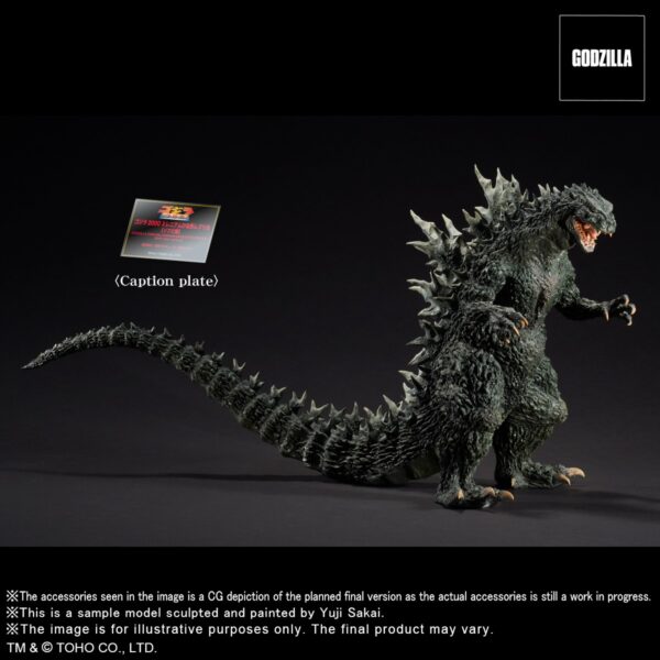 SA 411-PRHS10C Star Ace X-Plus Godzilla 2000 Millennium Maquette Replica Soft Vinyl Version