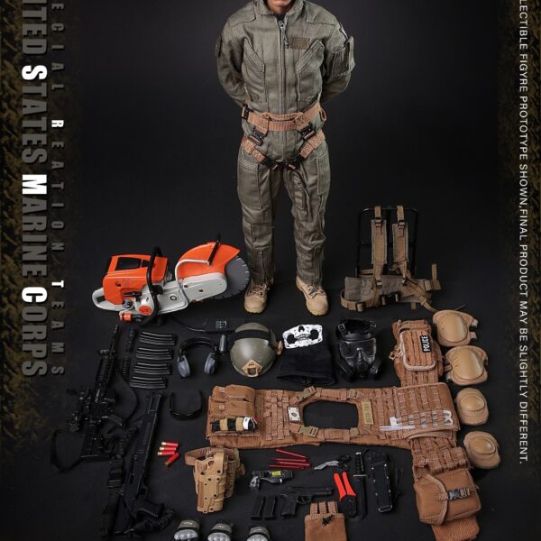 KT-8005 King's Toy 1/6 U.S. Marine Corps Special Response Team Figure