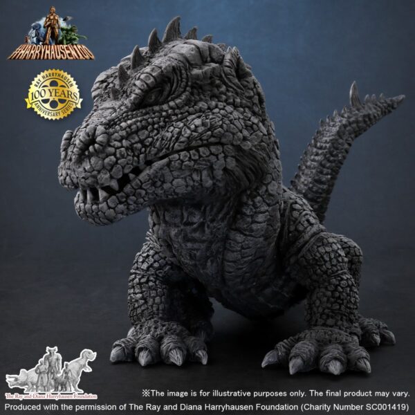 SA-411-RDRD11H Star Ace X-Plus Defo-Real series - DF Rhedosaurus Black & White Version (Ray Harryhausen)