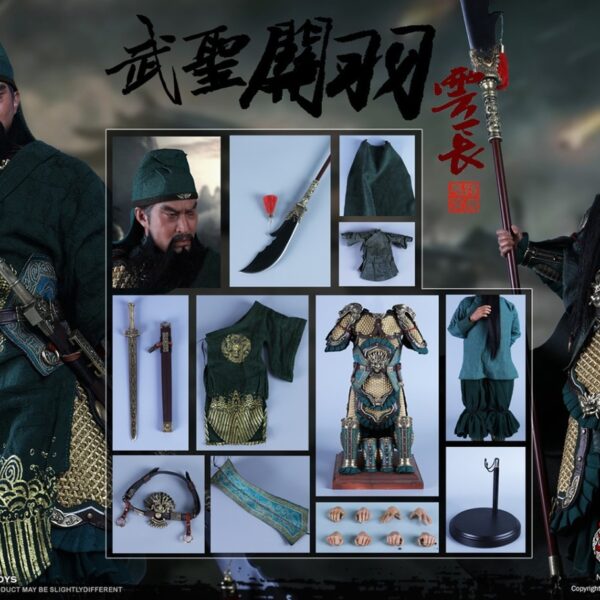 303T-MP008 303TOYS 1/6 THREE KINGDOMS SERIES MARQUIS1:6 Guan Yu 關羽 A.K.A Yunchang God of War Standard Copper Version