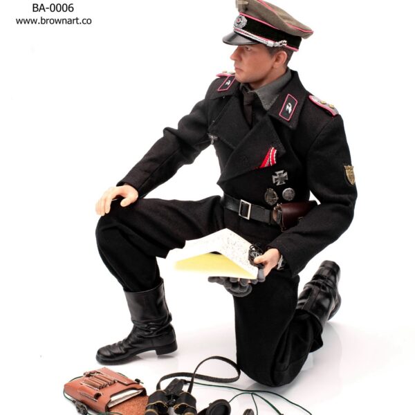BA-0006BD BrownArt The panzer commander of German of WWII ( black deluxe )