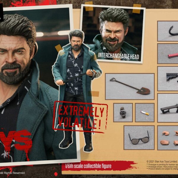 SA0104 Star Ace 1/6 Billy Butcher (Deluxe ver.)