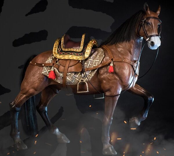 RN008 JS Model 1/6 Brown horse