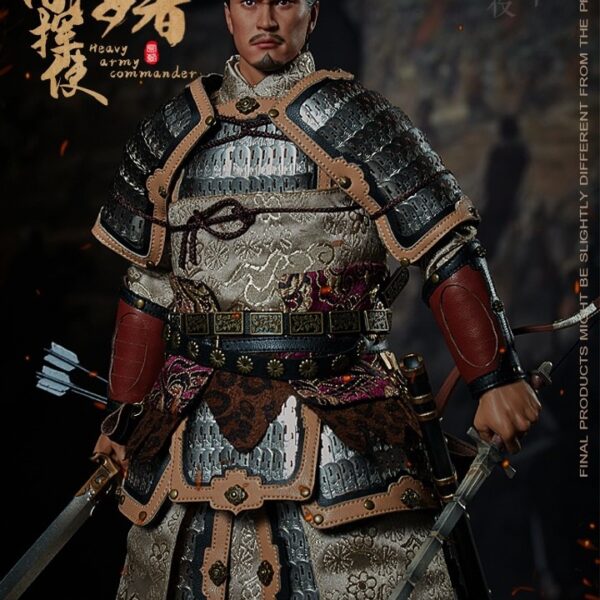 SD006B SONDER 1/6 scale figure The War of Song and Jin Dynasties Heavy Army Commander Silver version