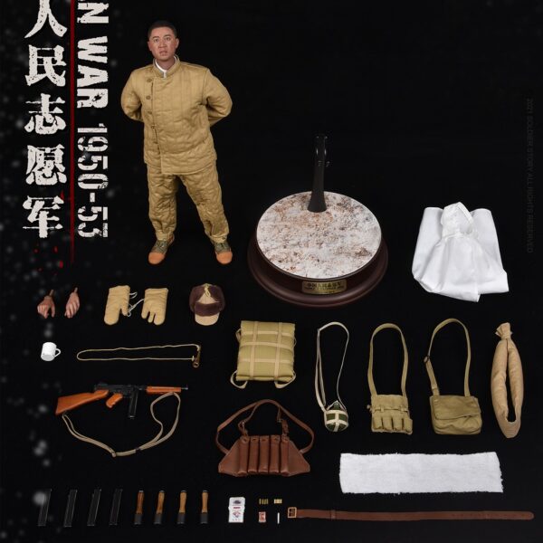 SS-124 SOLDIER STORY  1/6th Scale Chinese People's Volunteer Army 1950-53 Collectible Figure
