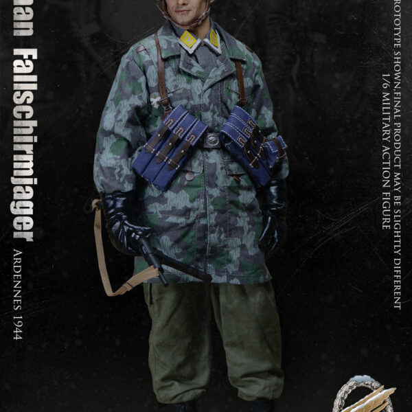 UD-9009 UJINDOU 1/6 WWII German Fallschirmjager Ardennes 1944 Figure