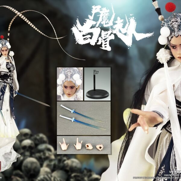 303-GF008 303TOYS X OUZHIXIANG 1/6 CHINESE LEGENDS SERIES - LADY WHITE BONE (STANDARD VERSION)