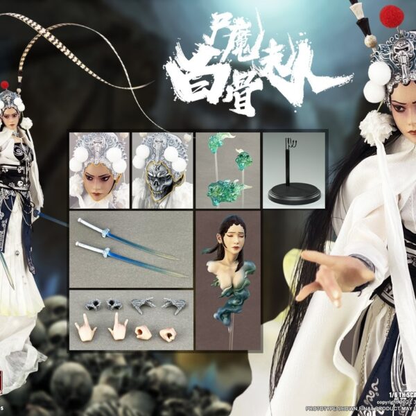 303-GF009 303TOYS X OUZHIXIANG 1/6 CHINESE LEGENDS SERIES - LADY WHITE BONE (EXCLUSIVE VERSION)