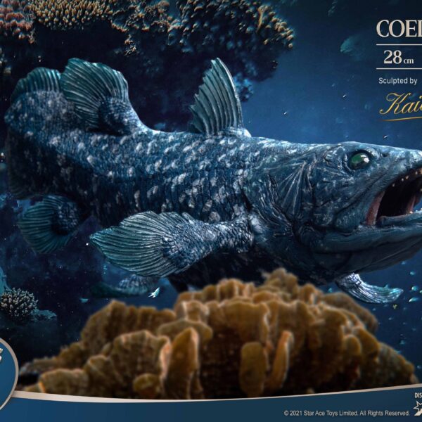 SA-5005 STAR ACE Coelacanth “WONDER WILD" series 28cm Polyresin Statue (normal Ver)
