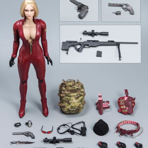 BBK-014 BBK 1/6 Dark Night Sniper Laila Action Figure
