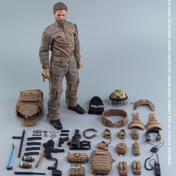 KT-8006 King's Toy 1/6 German Spezialeinsatz kommando SEK Police Tactical Units Figure