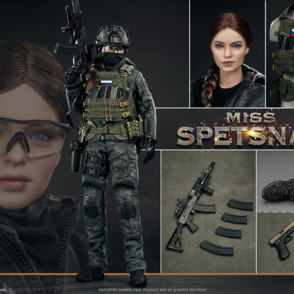 VCF-2058B Very Cool 1/6 MCB Camouflage Russian Special Combat Women Soldier Green Vest