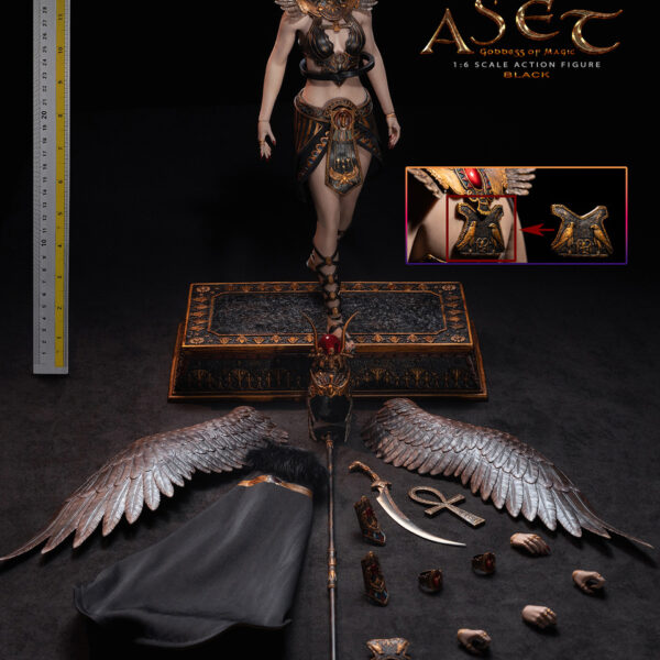 PL2021-185A 1/6 Aset Goddess of Magic Black Figure