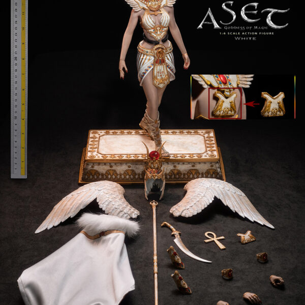 PL2021-185B TBLeague 1/6 Aset Goddess of Magic White Figure