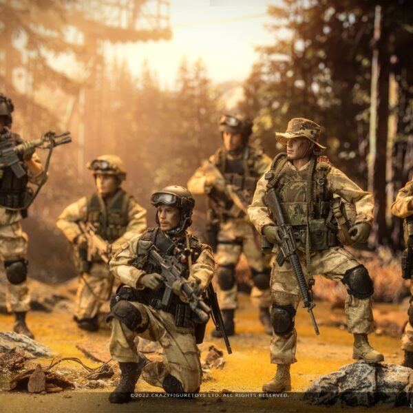 CF-LTY002 Crazy Figure 1:12 US Military 75th Rangers & Delta Special Force