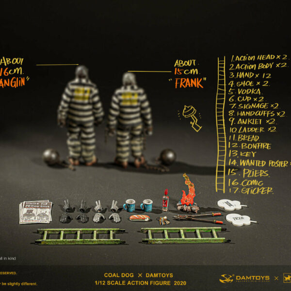 DAM-PES025 Damtoys x Coal Dog 1/12 FREEDOM BROTHERS