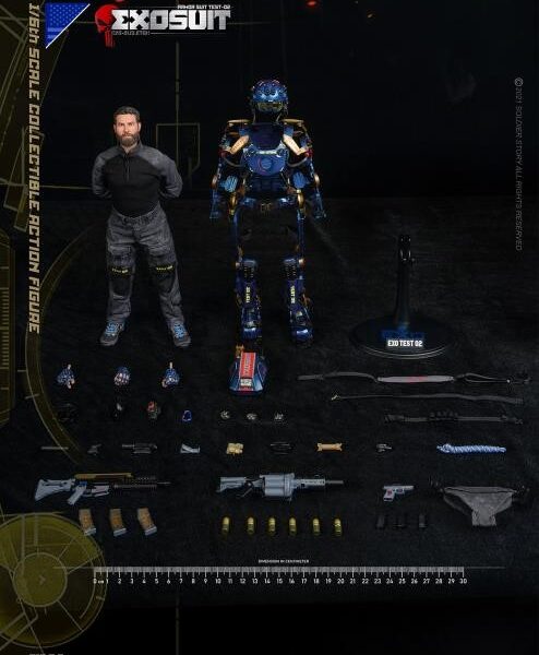 SS-125 SOLDIER STORY 1/6 EXO-SKELETON ARMOR SUIT "TEST-02"