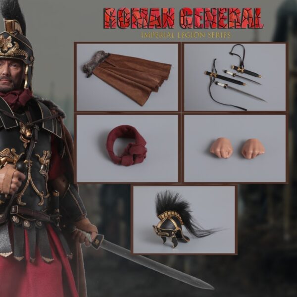 CM-ZH016 CHINA.MODEL 1/6 Scale black gold Roman general