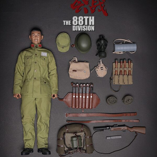 MT M035 Mini Times Chinese WW2 and Korean War Era Military Figures (THE 88TH DIVISION OF NATIONAL REVOLUTIONARY ARMY)
