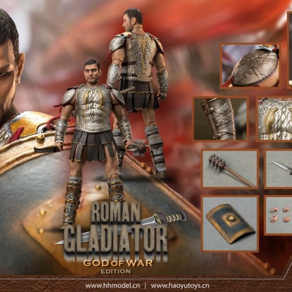 HH18052 HaoYu Toys Imperial Legion Roman Gladiator Ares Version Figure