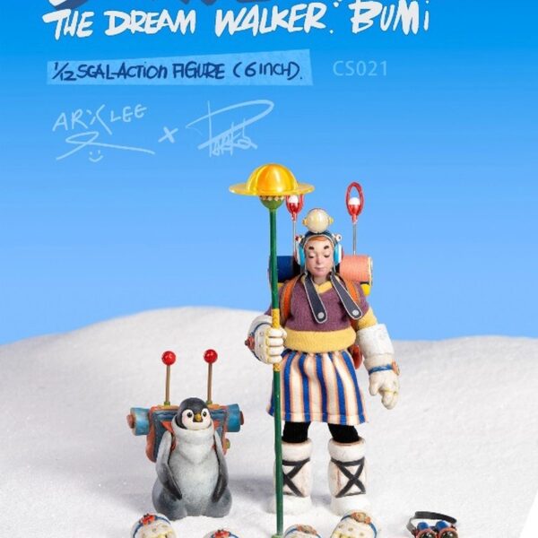 DAM-CS021A Arxlee x Coaldog x Damtoys 1:12 Dreamwalker-Bumi Light Sleep Version