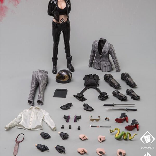 GK025 DAMTOYS 1/6 Scale Gangsters Kingdom DIAMONDS 6 VERA