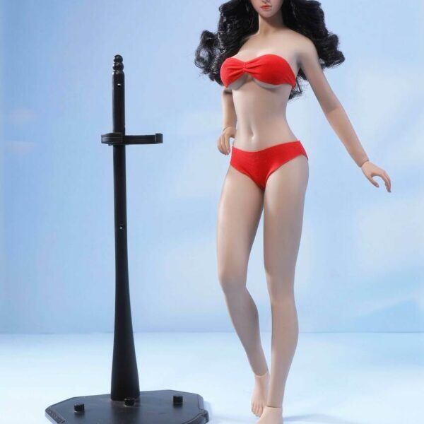 PHMB2022-S49 TBLeague Phicen 1:6 Medium Breasts Seamless Suntan Body with Head & Attached Feet