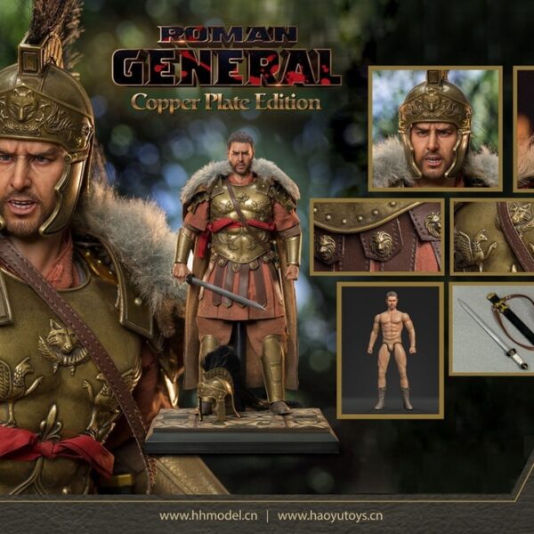 HH18058 HH model X HaoYu Toys 1/6 Imperial Legion General Bronze Version Figure