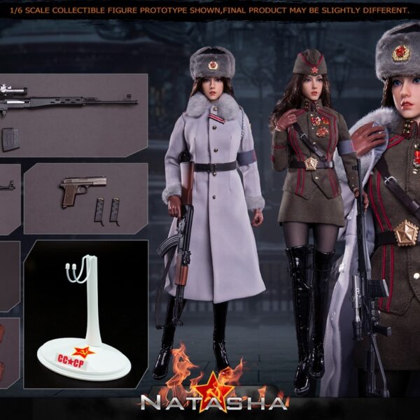 FS-73044 FLAGSET 1/6 Red Alert Soviet Women Officer 2.0 Natasha Figure