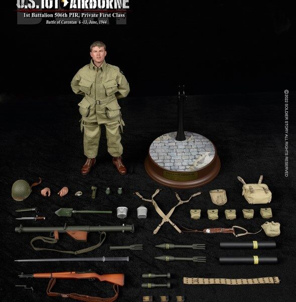 SS-126 SOLDIER STORY WWII U.S. 101st Airborne DIV. 1st Battalion 506th PIR, Private First Class