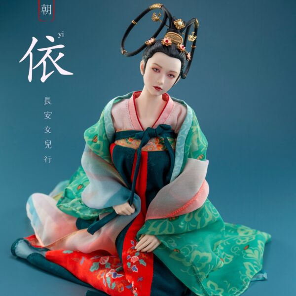 I8-C005C 1/6 Hanfu "Dream of Tang Dynasty, Chang'an Woman "Yi" Head Sculpt & Clothing Accessory
