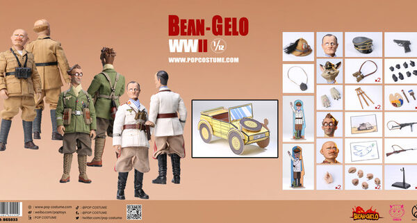 POP-BGS033 POP Toys 1:12 Desert Fox, Julian & Bruno Whole Set