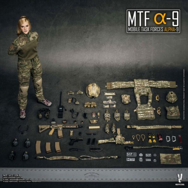 VCF-2063 Very Cool 1/6 Mobile Task Force Alpha-9 Action Figure