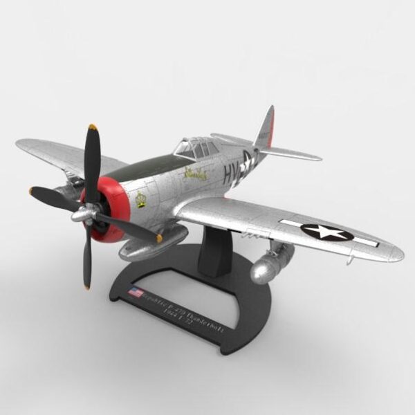 PZK-M-WW2P47D Panzerkampf 1/72 Die Cast Planes (Thunderbolt fighter aircraft )