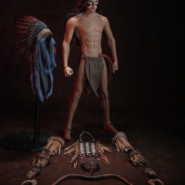 PL2022-200B TBLeague 1/6 Mohegan Hunter Attire Brown Figure