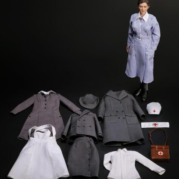 AL-100040 Alert Line 1:6 WWII German Nurse Figure