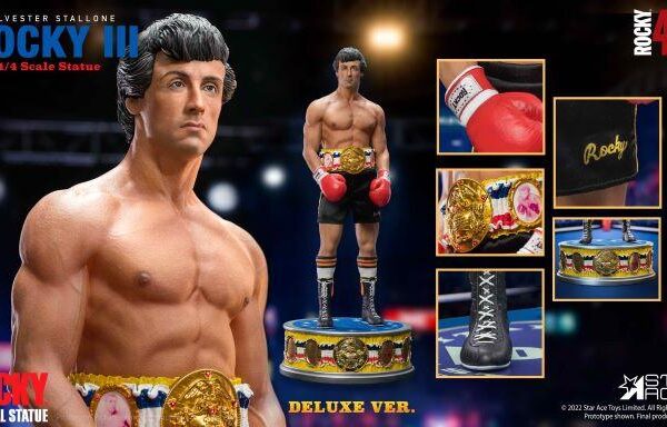 SA4009 Star Ace ROCKY BALBOA 1/4 scale Polyresin Statue (Deluxe version)