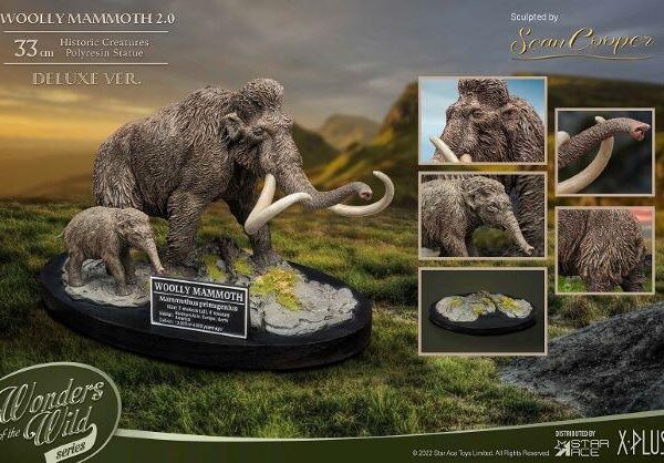 SA5018 Star Ace Woolly Mammoth 2.0 “WONDER WILD" series w/ baby Mammoth (Deluxe version)