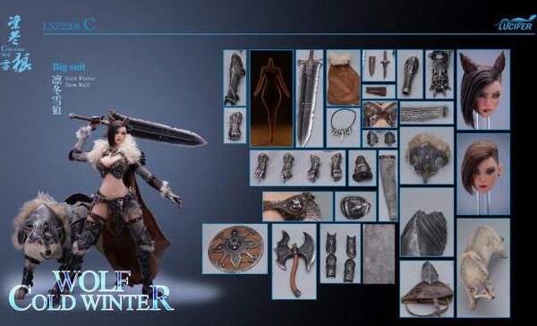 LXF-2208C Lucifer Cold Winter Big Suit 1:6 Figure
