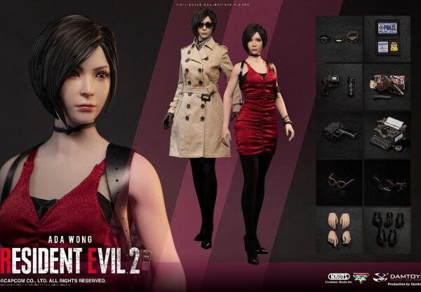 DAM DMS039 NAUTS x DAMTOYS 1/6 CAPCOM Resident Evil 2 Ada Wong Figure
