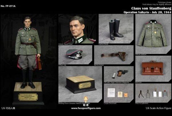 FP011A Facepoolfigure New Product FP011 Discover History Series Operation Valkyrie (Standard Edition)