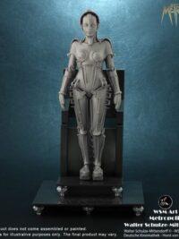 SA 411-200138T Star Ace X-Plus Model Kit series – Metropolis Maschinenmensch (1927) Silver Screen Edition