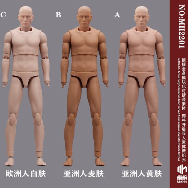 MH2201ABC MAHA studio 1/6 ACTION BODY