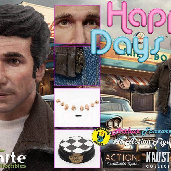 KPIS-89934 Kaustic Plastik and Infinite Statue Happy Days, Fonzie 1/6 Action Figure (Standard Version)