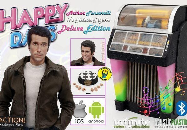KPIS-89935 Kaustic Plastik and Infinite Statue Happy Days, Fonzie 1/6 Action Figure（Deluxe Version ）
