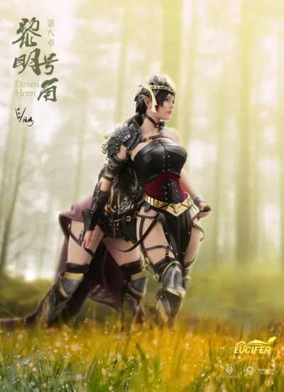 LXF2309A - Lucifer 1/6 Centaur Elf Horn of Dawn (Centaur Version